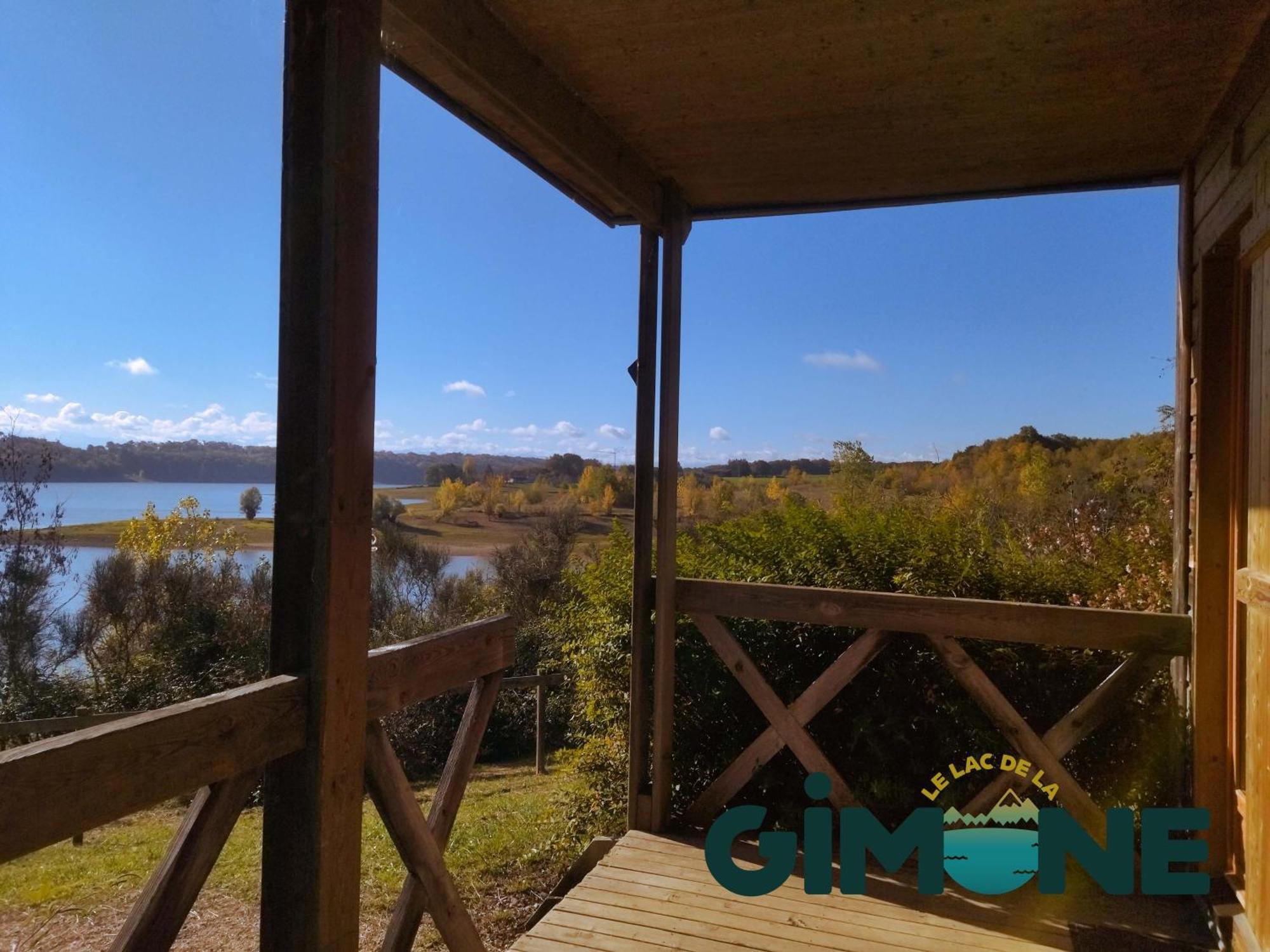 Les Chalets Du Lac De La Gimone Saint-Blancard Dış mekan fotoğraf